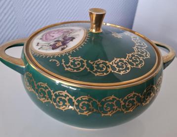 Vintage Gloria Porselein Germany potje  beschikbaar voor biedingen