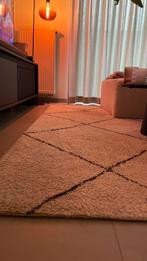 Berber tapijt Carre Ecru Black, Huis en Inrichting, Stoffering | Tapijten en Vloerkleden, Ophalen, Gebruikt, Crème, Modern