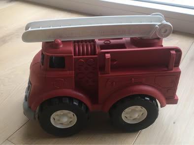 Camion pompier Green Toys, Kinderen en Baby's, Speelgoed |Speelgoedvoertuigen, Gebruikt, Ophalen of Verzenden