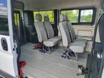 PEUGEOT BOXER 2.2HDI 👉 P.M.R 👩‍🦽 7-ZITS 💺 installatie, Voorwielaandrijving, Stof, 4 cilinders, Grijs