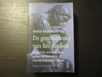 De geschiedenis van het denken  - André Klukhuhn- beschikbaar voor biedingen