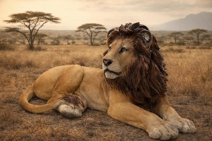 Beeld leeuw, woonkamer, tuin, zwembad, vijver 100cm, Tuin en Terras, Tuinbeelden, Nieuw, Dierenbeeld, Kunststof, Ophalen