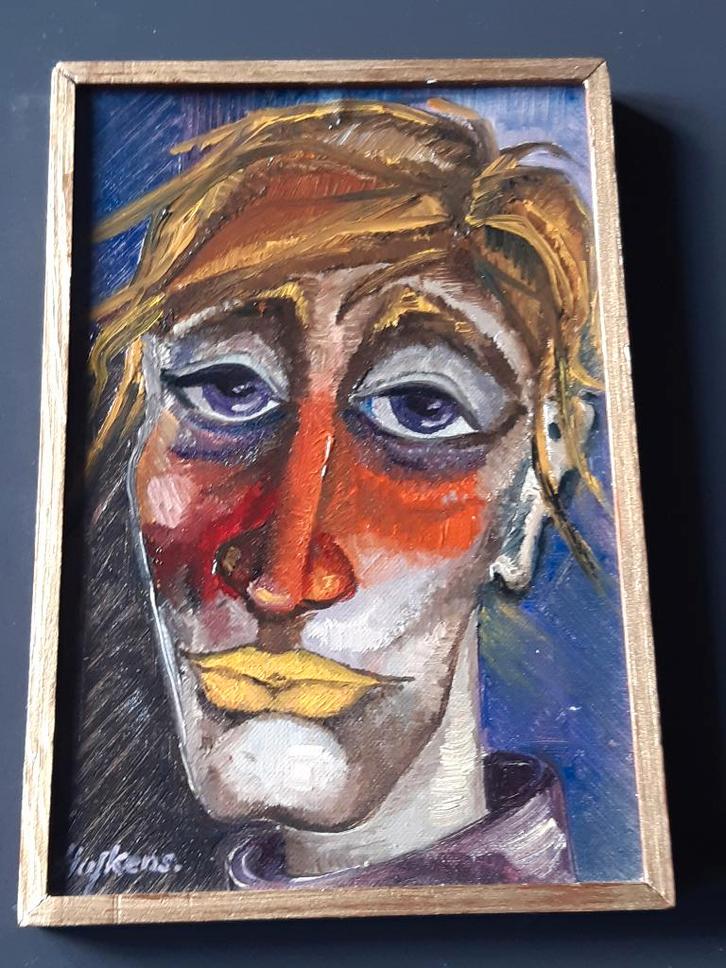 Marc Hufkens kunstschilder, Antiek en Kunst, Kunst | Schilderijen | Klassiek, Ophalen of Verzenden