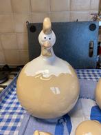 Ancienne grosse poule j line coquille d oeufs, Enlèvement ou Envoi