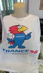 Football vintage world cup France 1998 Tshirt original xxl, Verzenden, Zo goed als nieuw, Shirt