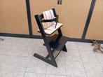 tripp trapp stokke kinderstoel zwart, Kinderen en Baby's, Kinderstoelen, Ophalen, Gebruikt, Meegroeistoel