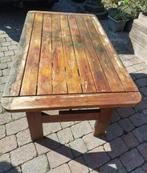 Hard houten tuin tafel, Ophalen, Gebruikt, Rechthoekig, Hout