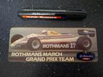 Sticker Formule 1 Rothmans March GP racing team, Ophalen of Verzenden, Zo goed als nieuw, Auto of Motor