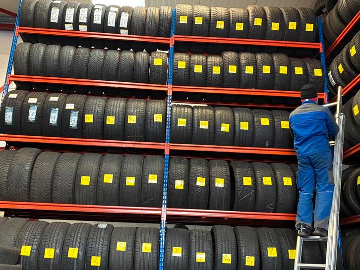 Tweedehands bandencentrale Mechelen top merken winter zomer, Auto-onderdelen, Banden en Velgen, Band(en), 16 inch, Ophalen