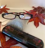 Dames-leesbril +2,5 - elegant met koker -<Nieuw, Overige merken, Nieuw, Ophalen of Verzenden, Leesbril