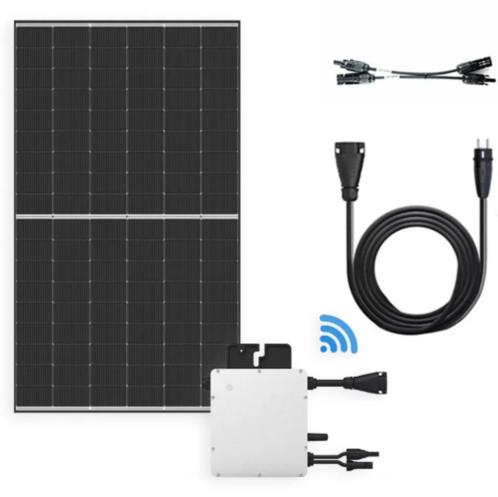 Stekkerzonnepanelen set - Plug and Play zonnepanelen pakket, Doe-het-zelf en Bouw, Zonnepanelen en Toebehoren, Nieuw, Compleet systeem
