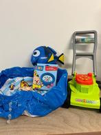 Bumba Zwembadje & Drinkbus + grasmaaiertje + opblaasbare vis, Ophalen, Zo goed als nieuw