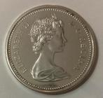 1 dollar- Elizabeth II - Brits-Columbia 1971, Postzegels en Munten, Ophalen of Verzenden, Zilver