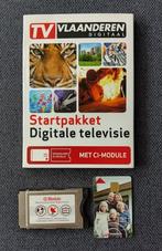 TV Vlaanderen smartcard + CI module + decoder Amiko Alien2, TV, Hi-fi & Vidéo, Antennes paroboliques, Autres marques, Utilisé