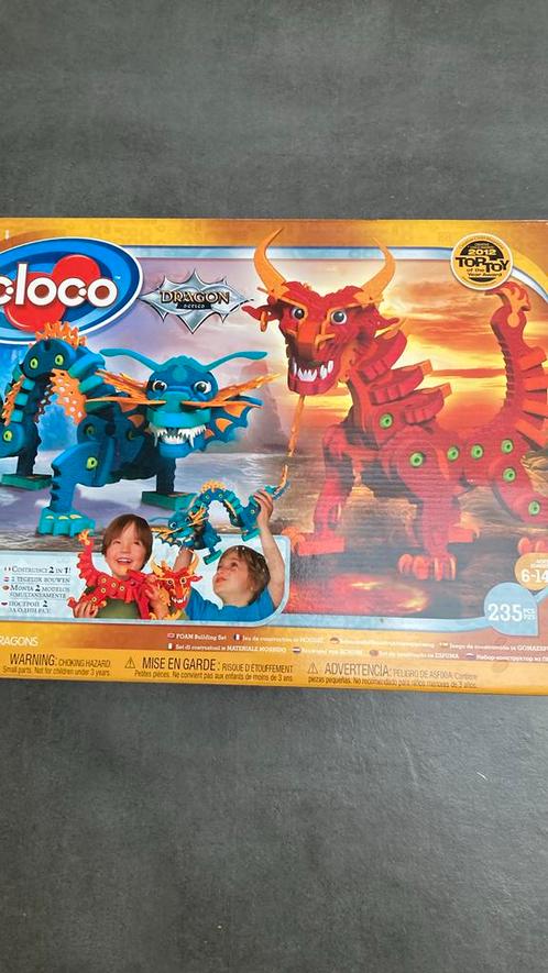 Bloco draak knutselset, Kinderen en Baby's, Speelgoed | Kinderpuzzels, Gebruikt, Ophalen of Verzenden