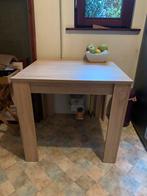 Bleekhout vierkant tafel 80*80*76, Huis en Inrichting, Ophalen, Zo goed als nieuw, Vierkant
