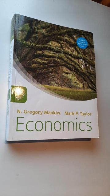 Economics - N. Gregory Mankiw - Mark P. Taylor beschikbaar voor biedingen