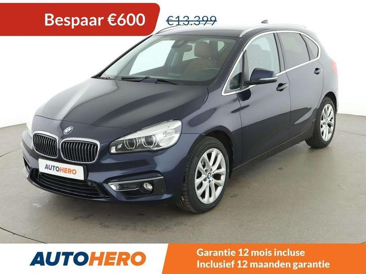 BMW 2 Serie 218 218d Active Tourer Luxury Line (bj 2015), Auto's, BMW, Te koop, 2 Reeks Active Tourer, ABS, Airbags, Airconditioning