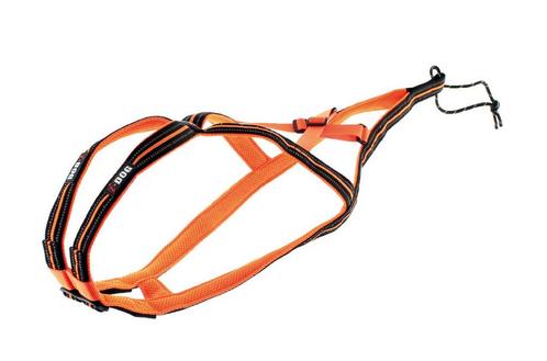 Harnas X-Back ONE voor canicross, verstelbaar oranje, Dieren en Toebehoren, Hondenriemen, Nieuw, Ophalen