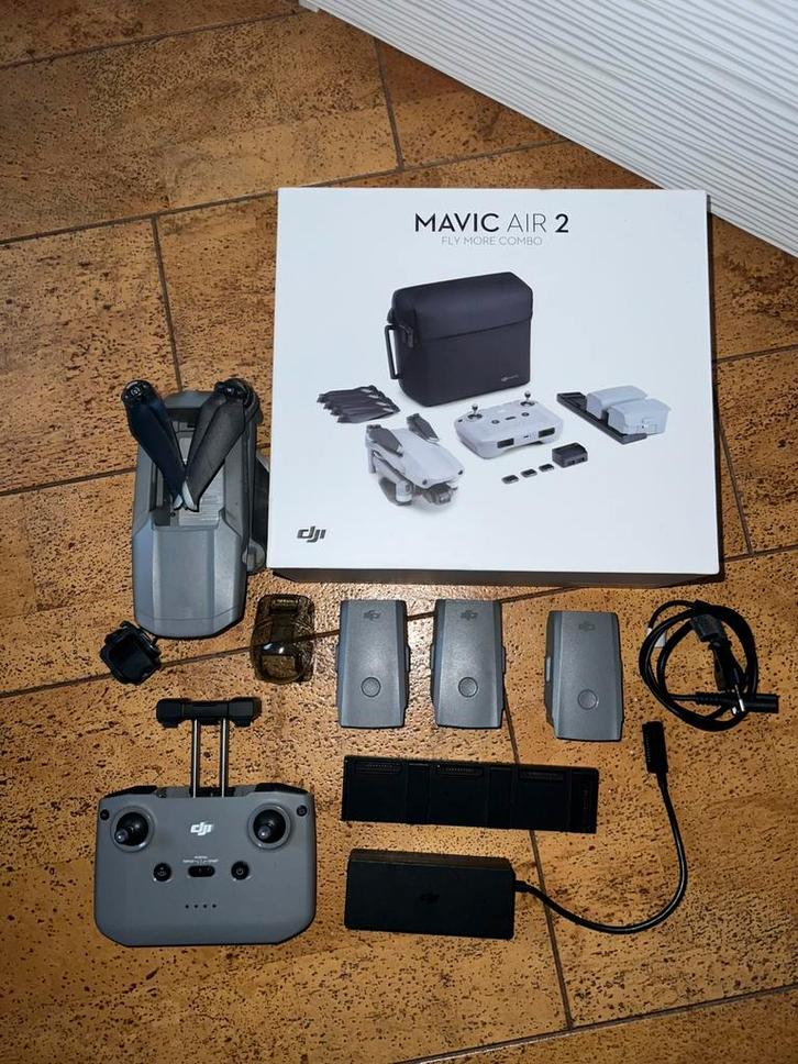 DJI mavic air 2 fly more combo, Audio, Tv en Foto, Drones, Gebruikt, Drone met camera, Ophalen of Verzenden