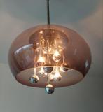 Vintage hanglamp Sputnik Herda met  Rolli  + nieuwe lampen, Ophalen of Verzenden, Gebruikt