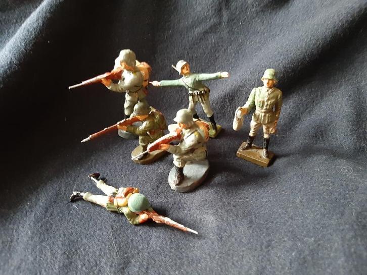 WW2 Petits soldats Allemands, Antiek en Kunst, Antiek | Speelgoed, Ophalen of Verzenden