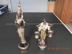 2 bronzen beeldjes uit Thailand, Enlèvement, Utilisé