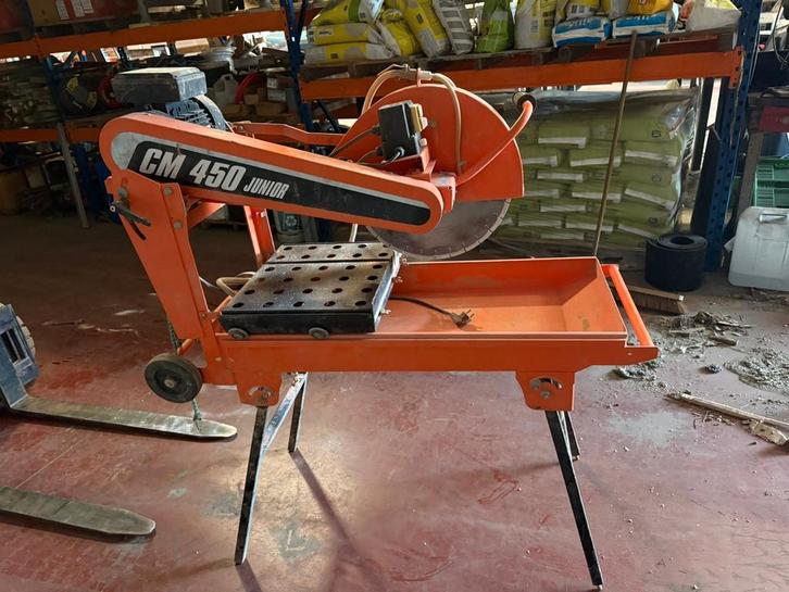 Steenzaagmachiene Clipper CM 450 junior, Bricolage & Construction, Outillage | Scies mécaniques, Comme neuf, Autres types, 1200 watts ou plus