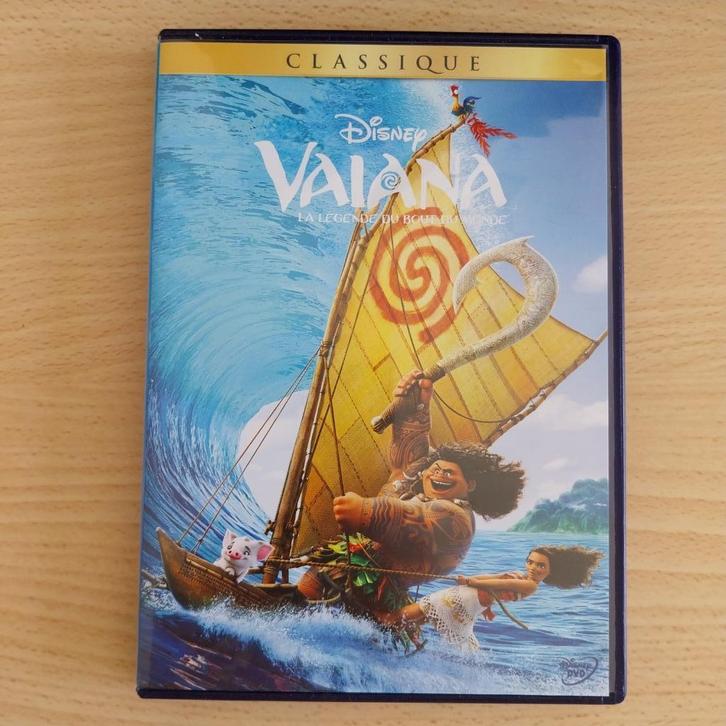 Dvd „VAIANA de legende van het einde van de wereld” Walt Dis, Cd's en Dvd's, Dvd's | Tekenfilms en Animatie, Zo goed als nieuw