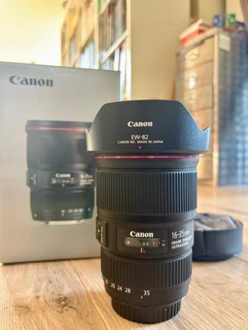 Canon EF 16-35mm f/4L IS USM – L-reeks groothoekzoom beschikbaar voor biedingen