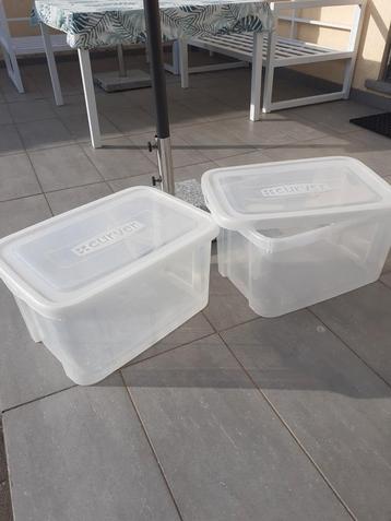 Curver opbergbox met deksel 50 liter (per stuk verkrijgbaar) beschikbaar voor biedingen