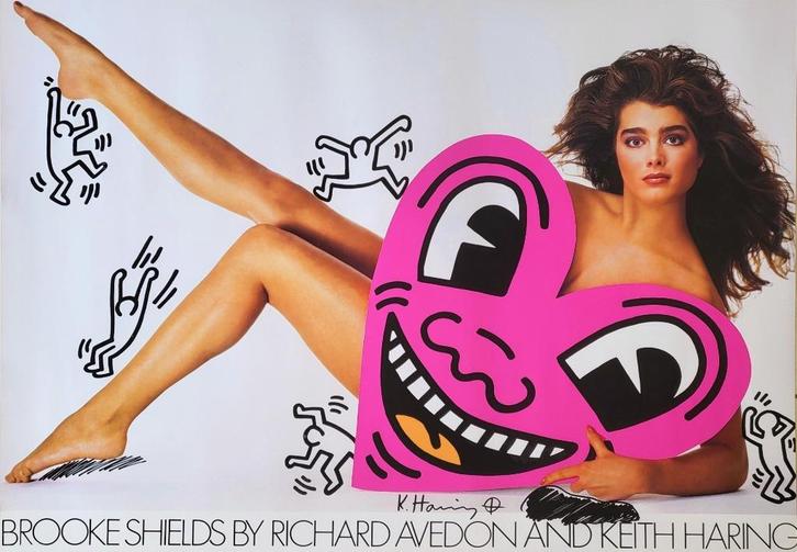 Keith Haring & Richard Avedon - Brooke Shields, Antiek en Kunst, Kunst | Litho's en Zeefdrukken, Verzenden
