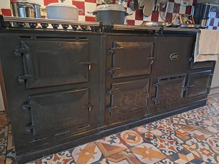 AGA fornuis, Elektronische apparatuur, Fornuizen, Gebruikt, Vrijstaand, Elektrisch, Warmhoudplaat, Ophalen