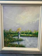 Schilderij op doek - Jef Peeters, Antiek en Kunst, Ophalen