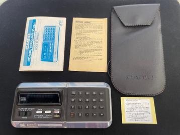 Casio CQ-1 "Computer Quartz" calculator and clock (1976)