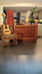 Antieke Art-Nouveau commode/spiegelkast, Ophalen, Eikenhout