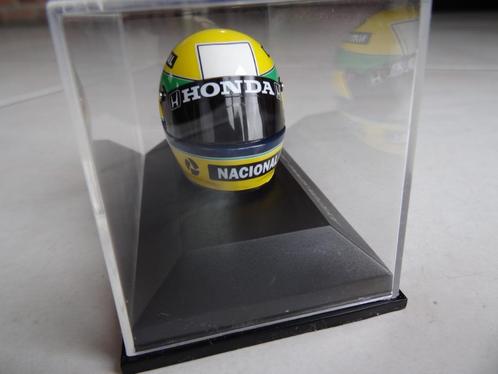 GEZOCHT  : Senna en Schumacher helmpjes schaal 1/8, Hobby en Vrije tijd, Modelbouw | Figuren en Diorama's, Zo goed als nieuw, Figuur of Figuren