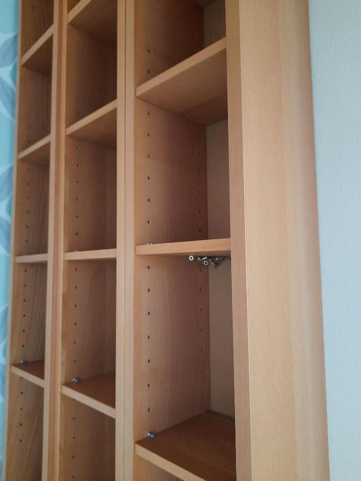 Bibliothèque Ikea GNEDBY, couleur hêtre, Huis en Inrichting, Kasten | Boekenkasten, Gebruikt, Minder dan 50 cm, 200 cm of meer