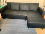 Slaapbank, Ophalen, Gebruikt, 90 cm, Zwart