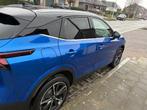 Nissan  qashqai tekna 158, Auto's, Nissan, Euro 6, Blauw, Leder en Stof, Particulier
