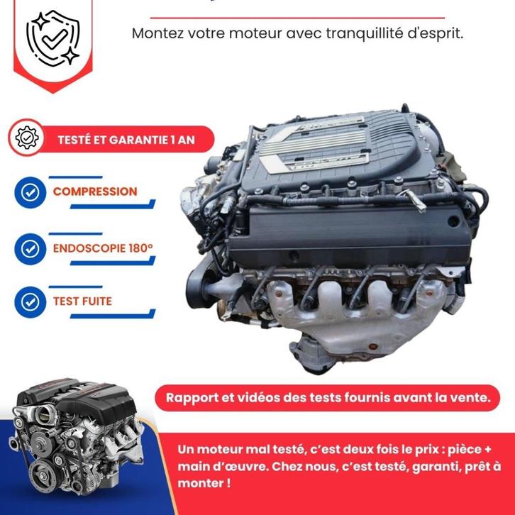 Moteur complet chevrolet corvette c7 z06 6.2 v8, Autos : Pièces & Accessoires, Moteurs & Accessoires, Chevrolet, Neuf, Enlèvement ou Envoi