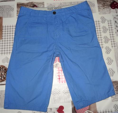 170 15 jr Short bermuda feller blauw met afmetingen, Kinderen en Baby's, Kinderkleding | Maat 170, Gebruikt, Jongen, Broek, Ophalen of Verzenden