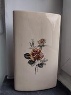 Luchtbevochtiger radiator / vaasje / wandvaasje vintage roos, Ophalen, Gebruikt, Overige kleuren, Aardewerk of Porselein