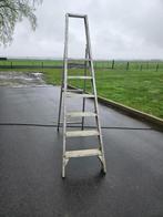 trapladder solide 6 treden in goede staat, Ladder, Gebruikt, Minder dan 2 meter, Ophalen