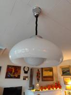 Vintage verlichting, Huis en Inrichting, Lampen | Hanglampen, Ophalen, Gebruikt, Glas