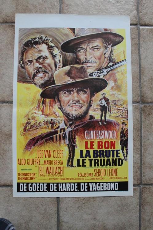 filmafiche The Good, The Bad And The Ugly filmposter, Verzamelen, Posters, Zo goed als nieuw, Film en Tv, A1 t/m A3, Rechthoekig Staand