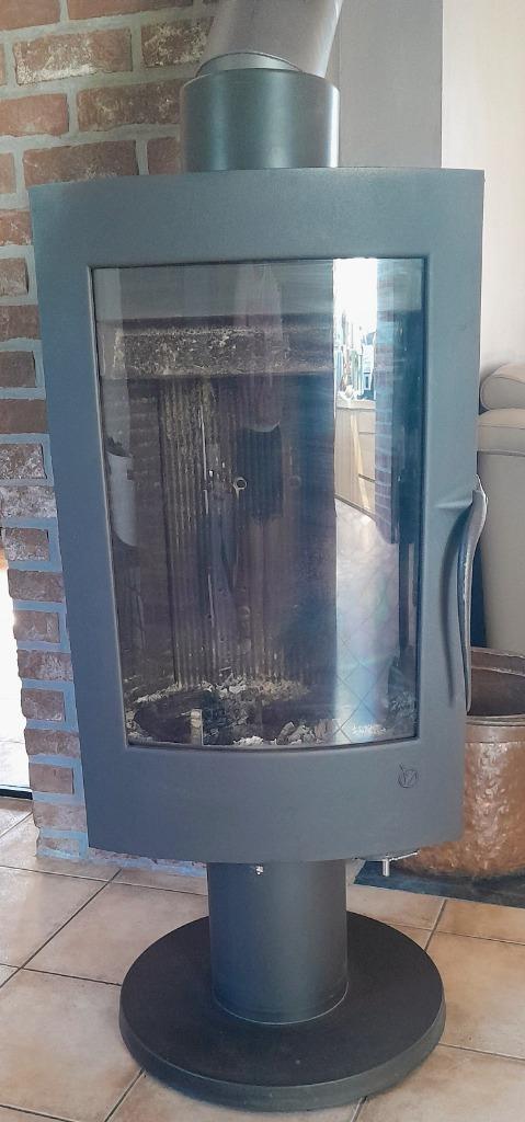 Poêle à bois Invicta Pharos 12 kW, Huis en Inrichting, Kachels, Zo goed als nieuw, Houtkachel, Hout, Ophalen