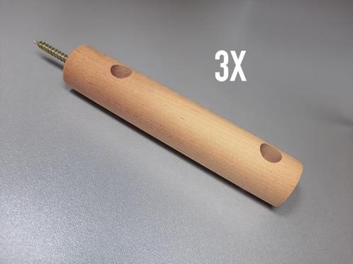 houten wandhaak, lamp houder (voor hanglampen / wandlampen), Huis en Inrichting, Lampen | Wandlampen, Nieuw, Hout, Ophalen of Verzenden