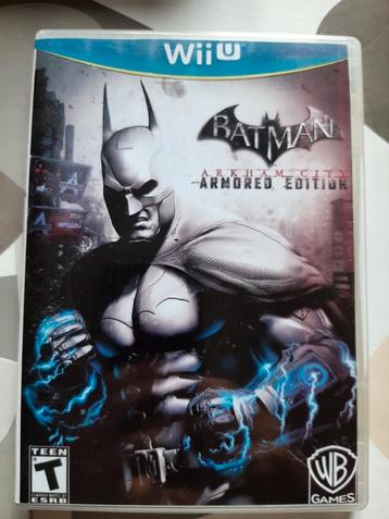 Batman Arkham City Armored Edition game WiiU  beschikbaar voor biedingen