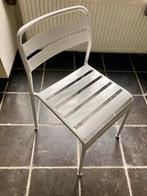 IKEA - SET van 4 stoelen van wit gelakt metaal, Huis en Inrichting, Ophalen, Gebruikt